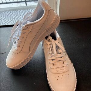 Puma White Athletic Sneakers